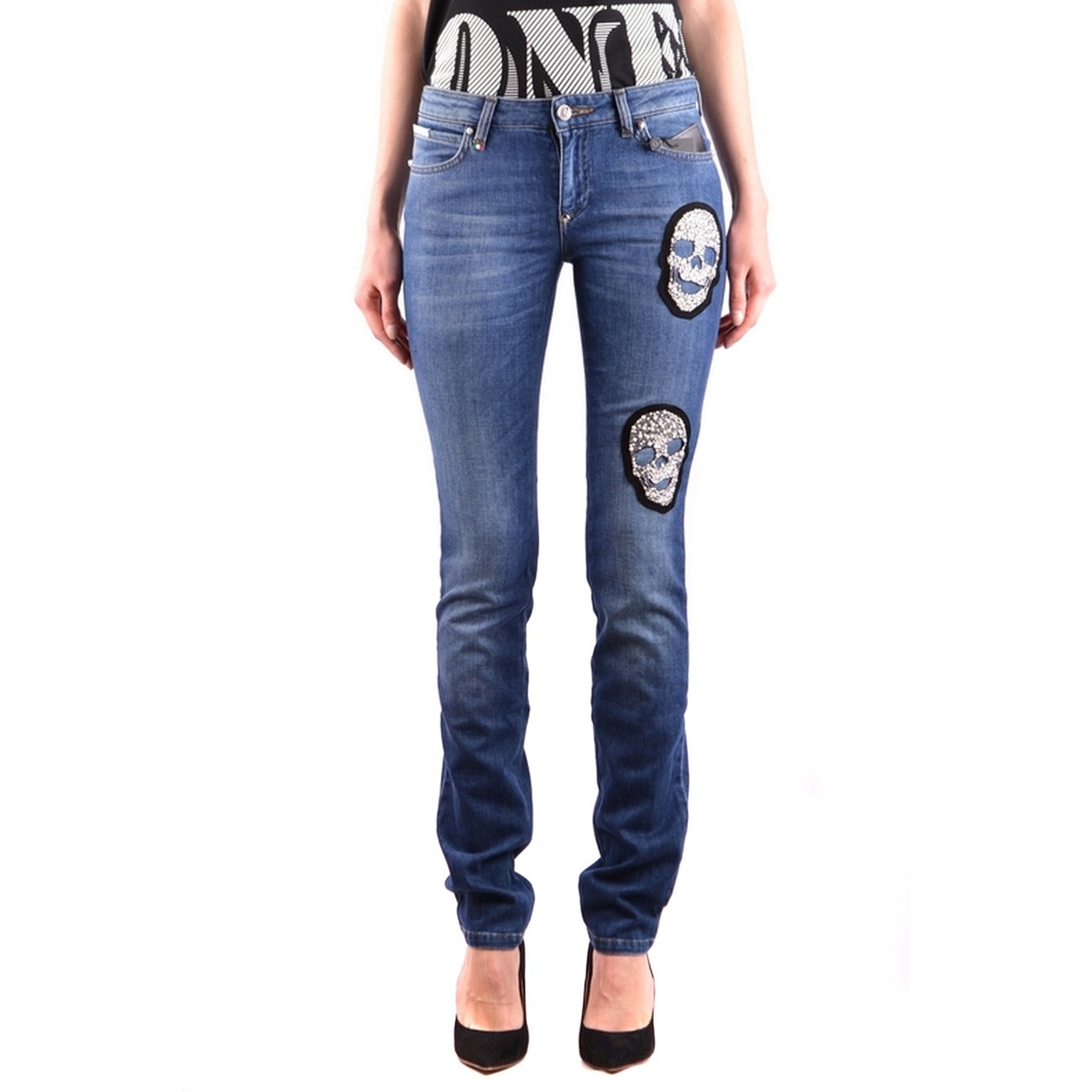 Philipp Plein Jeans Dames Blauw #2430663