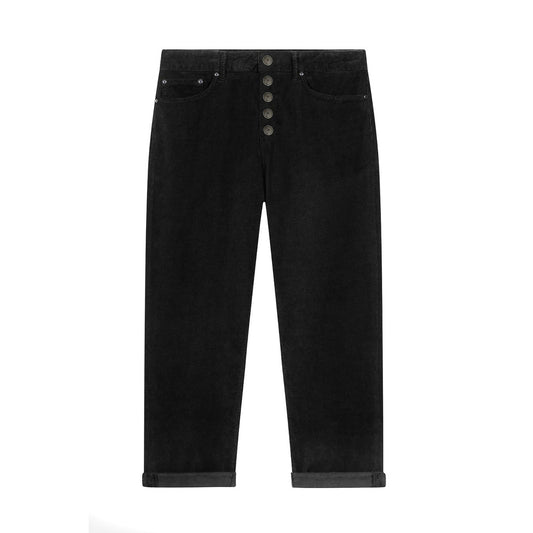 Dondup Broek Dames Zwart #2429438
