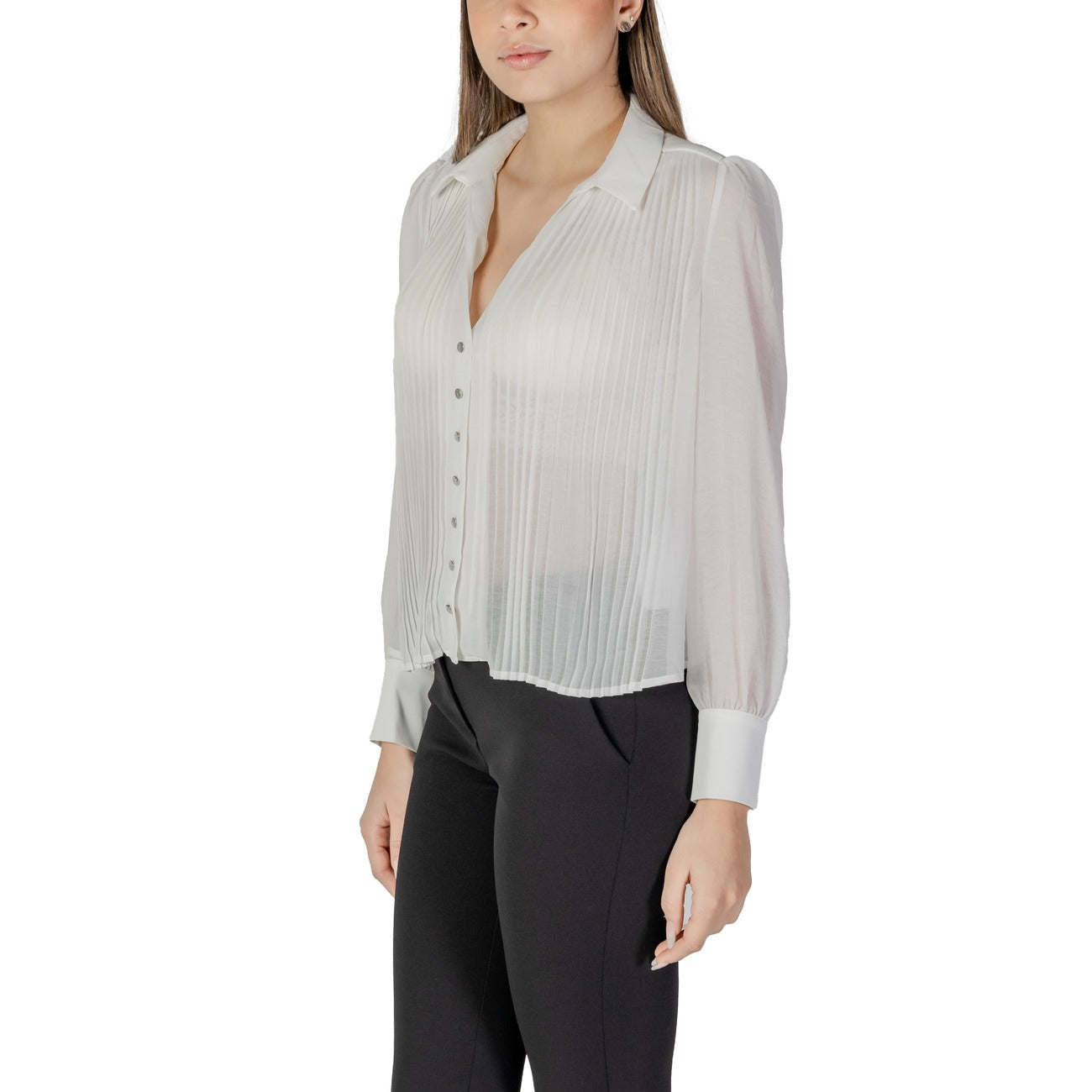 Morgan De Toi Shirt Dames Wit #2409674