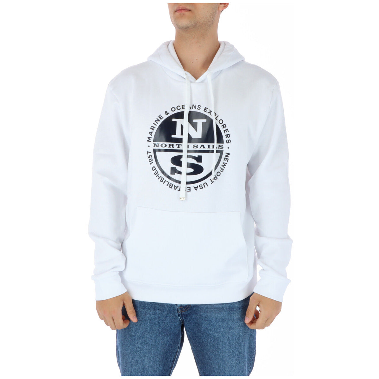 North Sails Sweatshirt Heren Blauw #423873