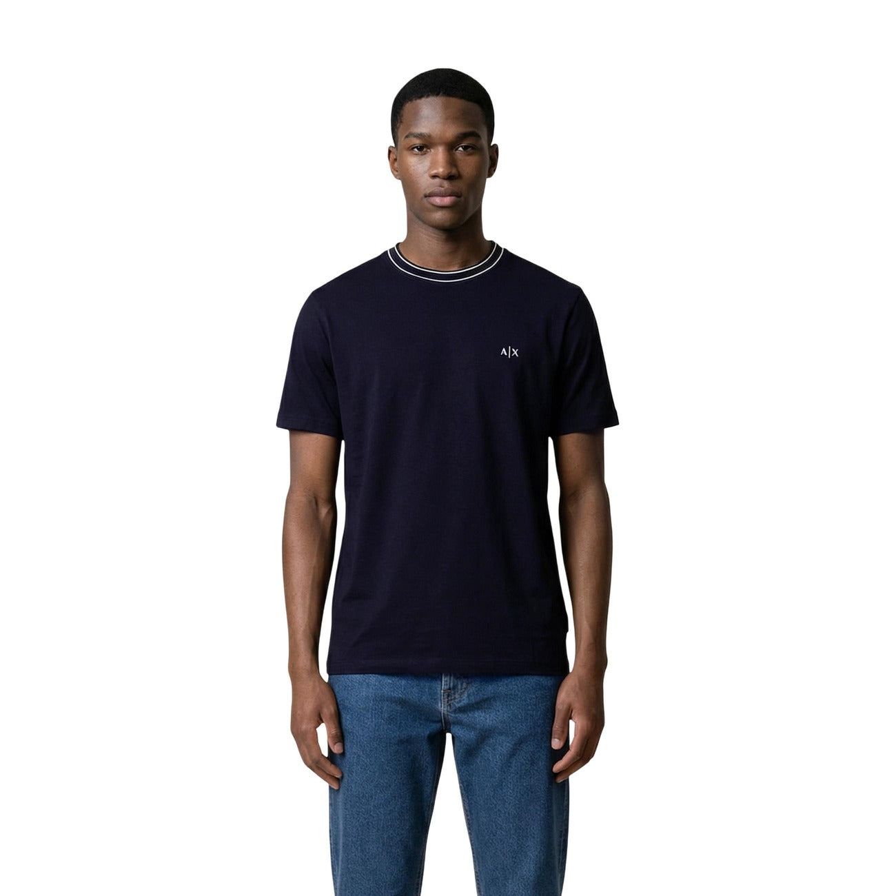 Armani Exchange T-Shirt Herren Blau