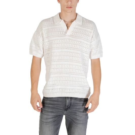 Only & Sons Polo Top Heren Wit
