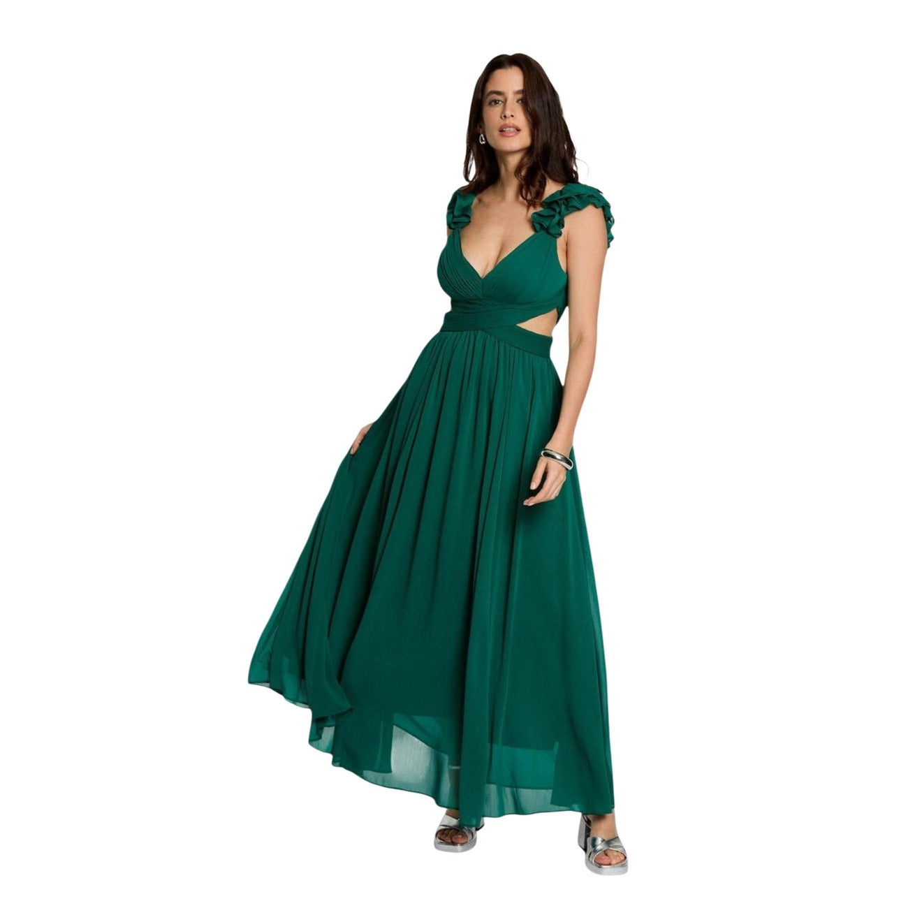 Morgan De Toi Kleid Damen Grün Grün
