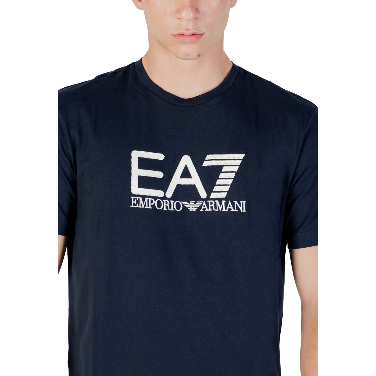 Ea7 T-shirt Heren Blauw #2430522