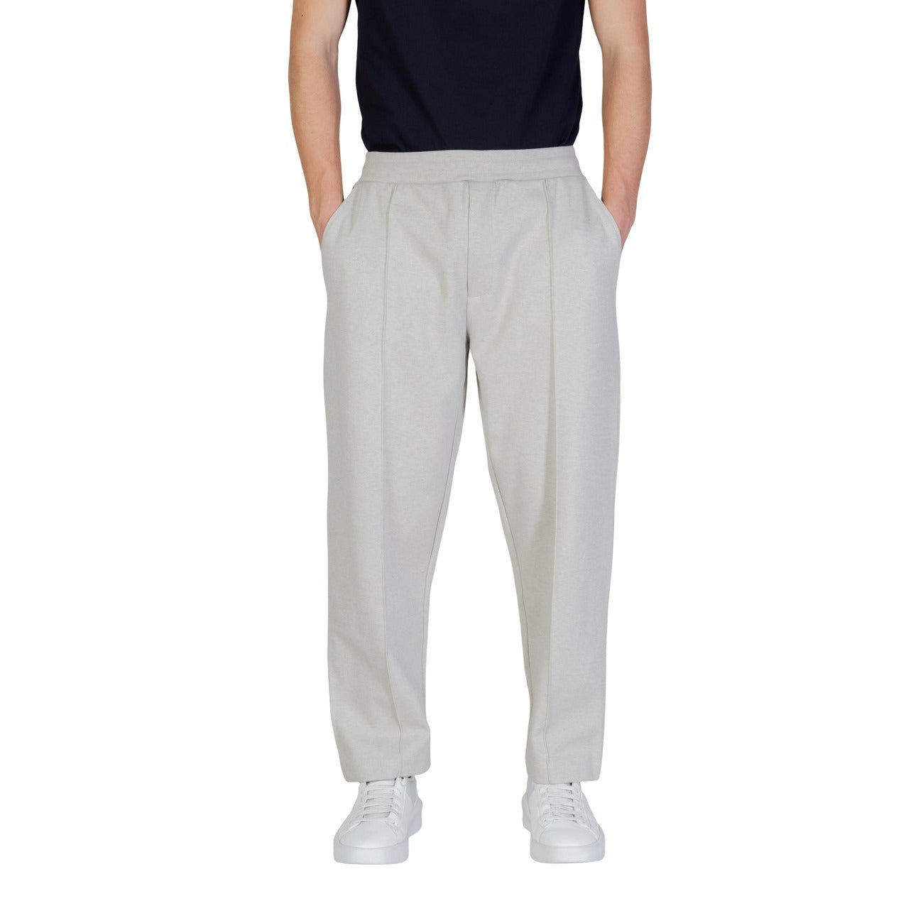 Boss Broek Heren Grijs