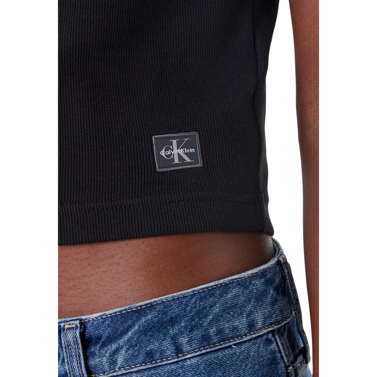 Calvin Klein Jeans T-shirt Dames Zwart #2426604