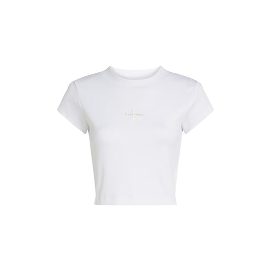 Calvin Klein Jeans T-shirt Dames Wit #2462322