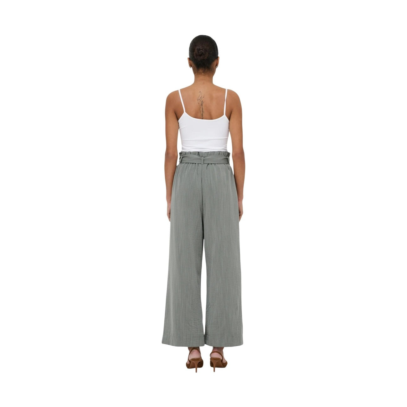 Only Hose Damen Grün #2459286