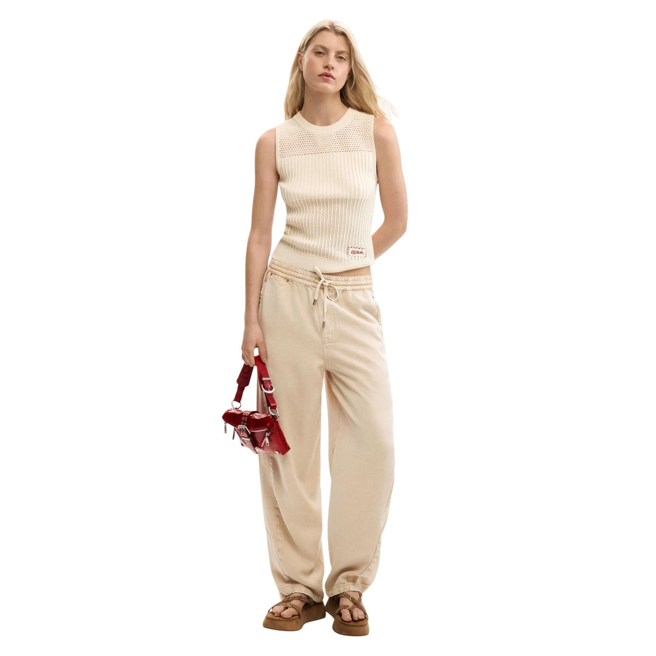 Desigual Top Damen Beige #2459134