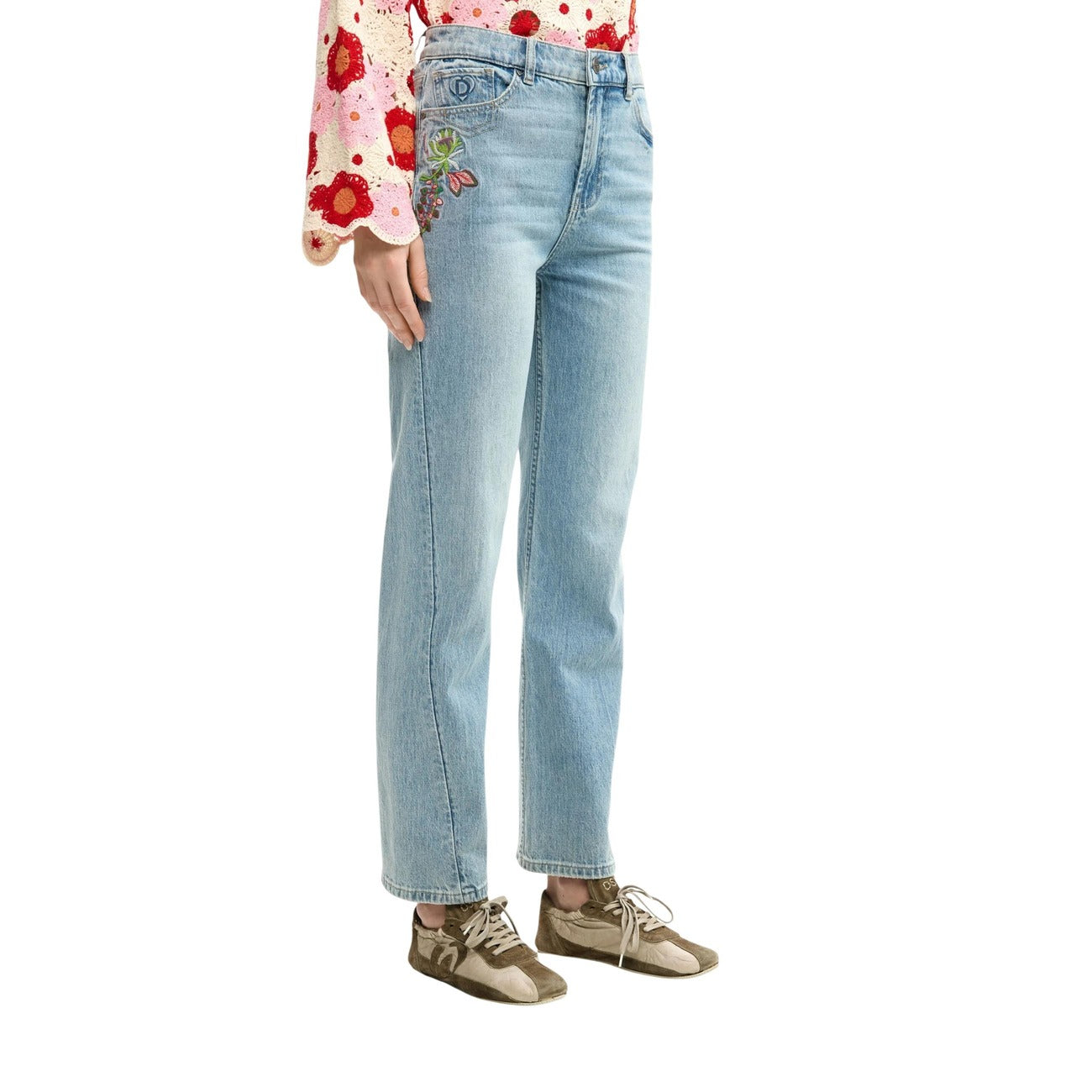 Desigual Jeans Dames Lichtblauw #2464978