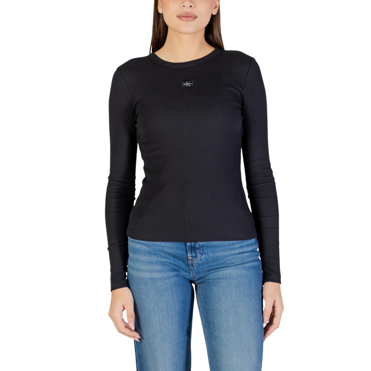 Calvin Klein Jeans T-shirt Dames Zwart #2469915