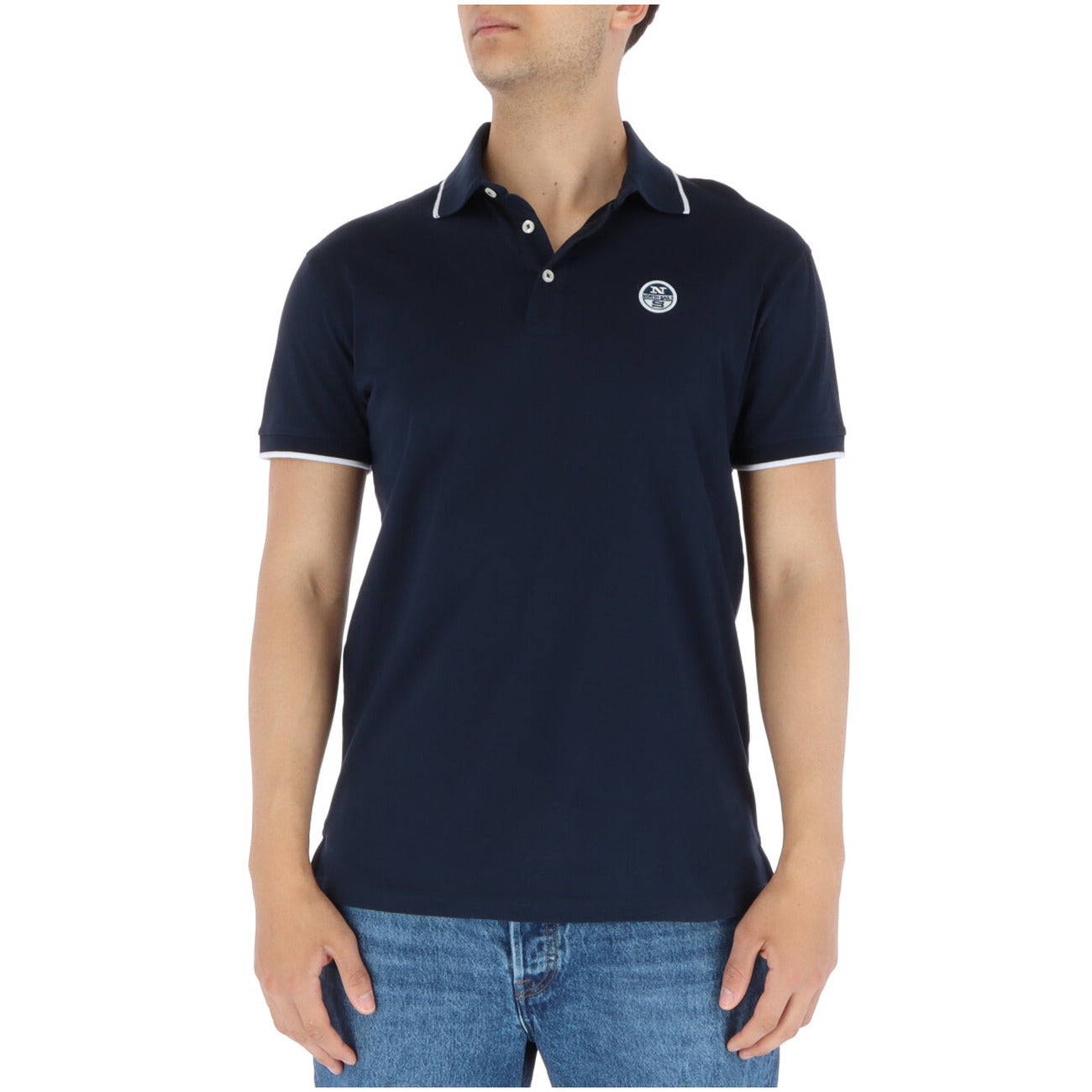 North Sails Polo Top Heren Blauw #432212