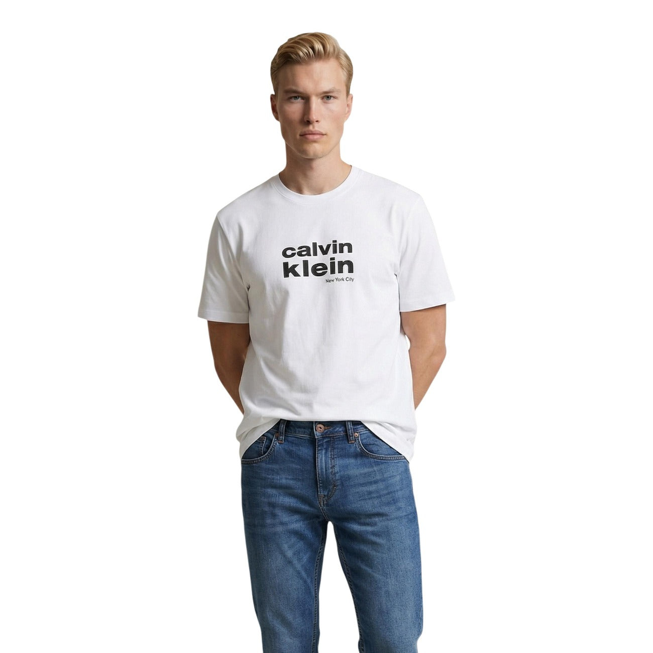 Calvin Klein Jeans T-Shirt Herren Weiß #2466826