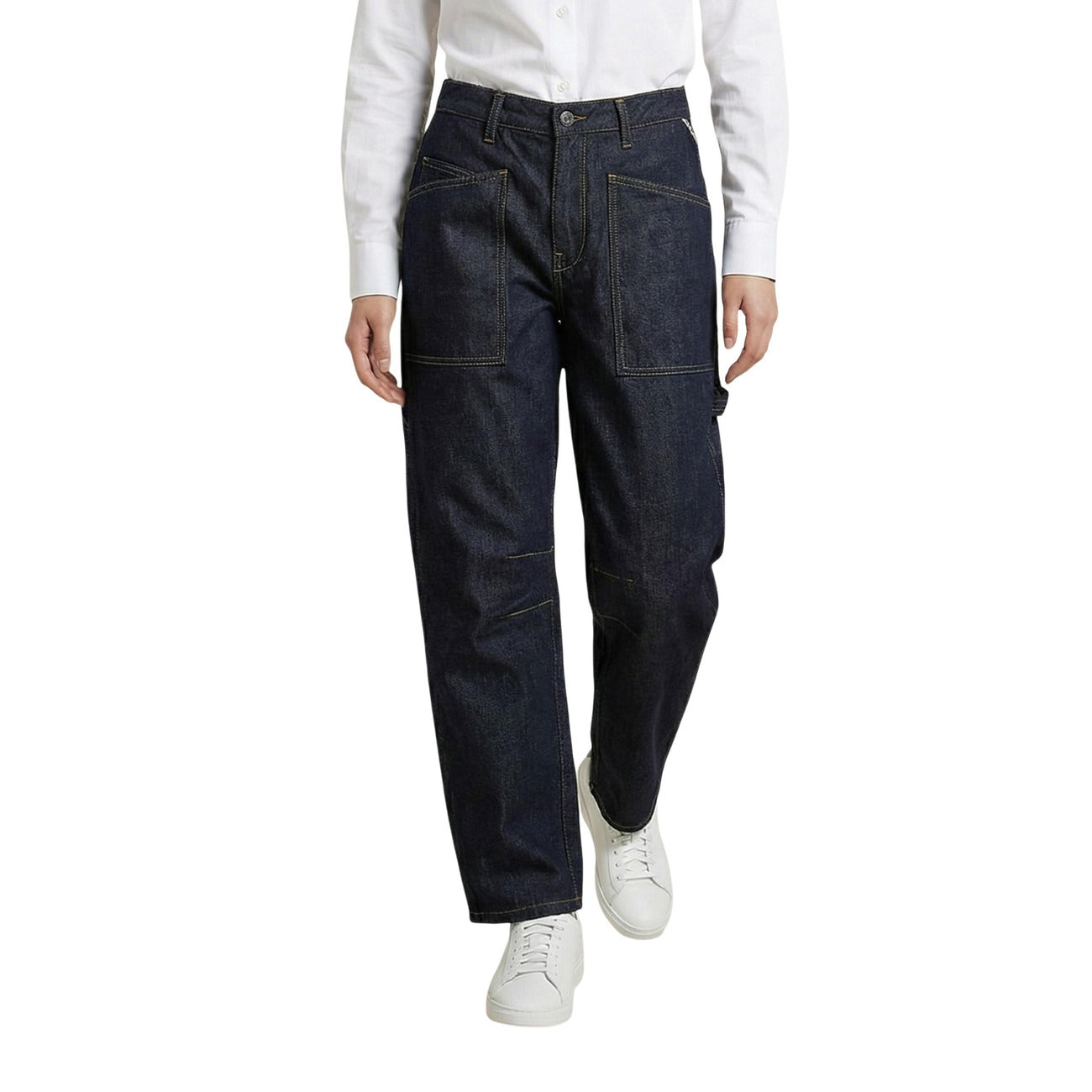 Replay Jeans Damen Blau