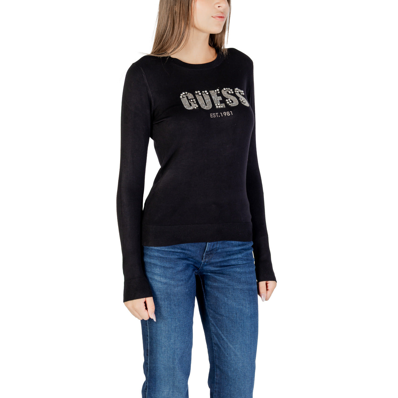 Guess Breimode Dames Zwart