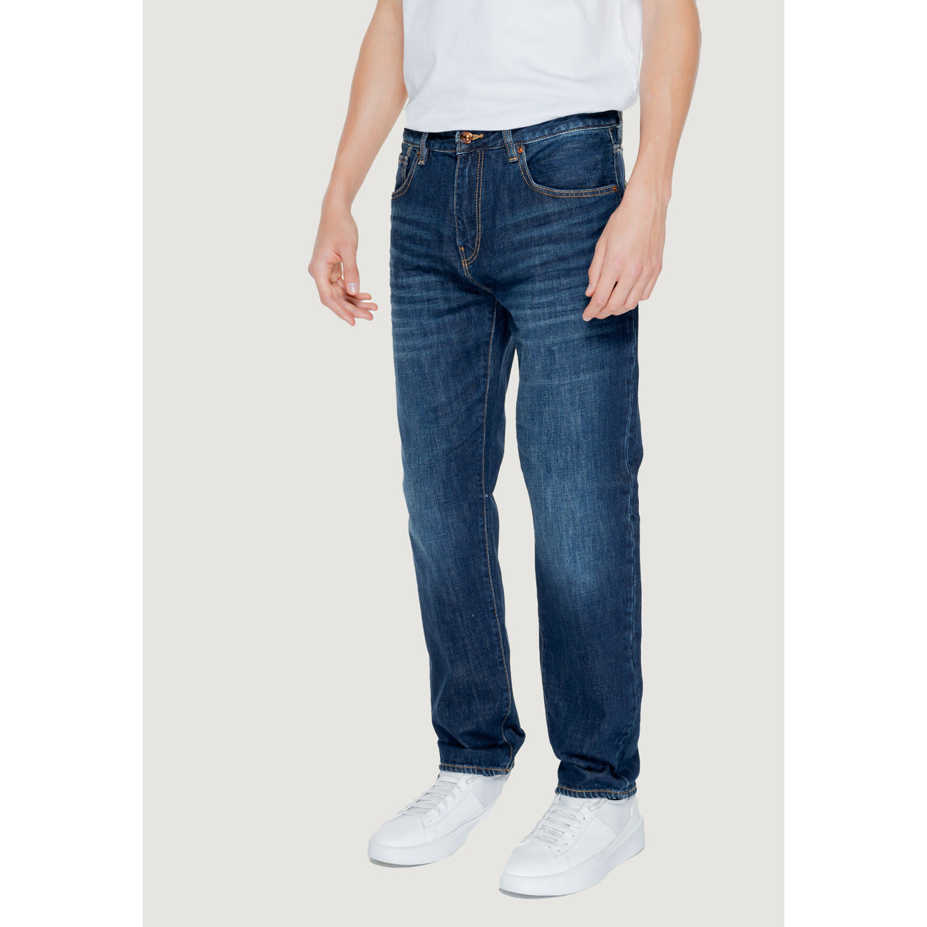 Armani Exchange Jeans Heren Blauw #2249764