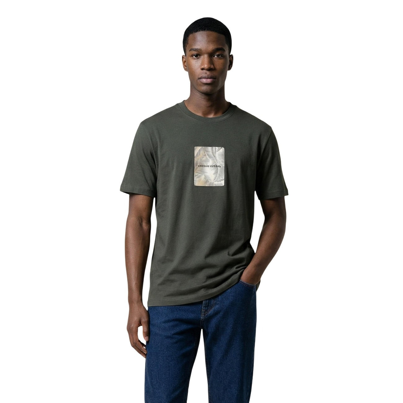 Armani Exchange T-Shirt Herren Beige Beige