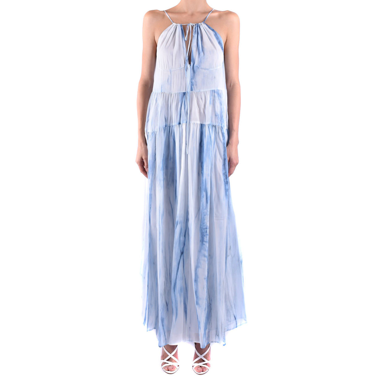 Dondup Jurk Dames Wit #2429288