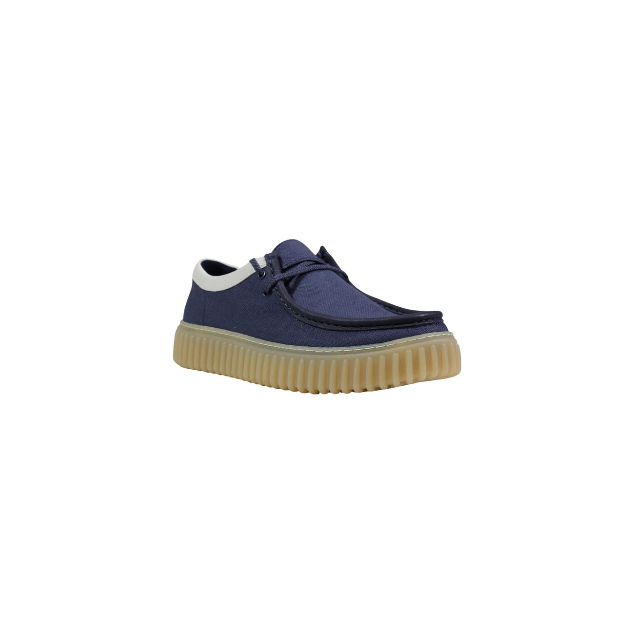 Clarks Herren Lace Ups Shoes Blau