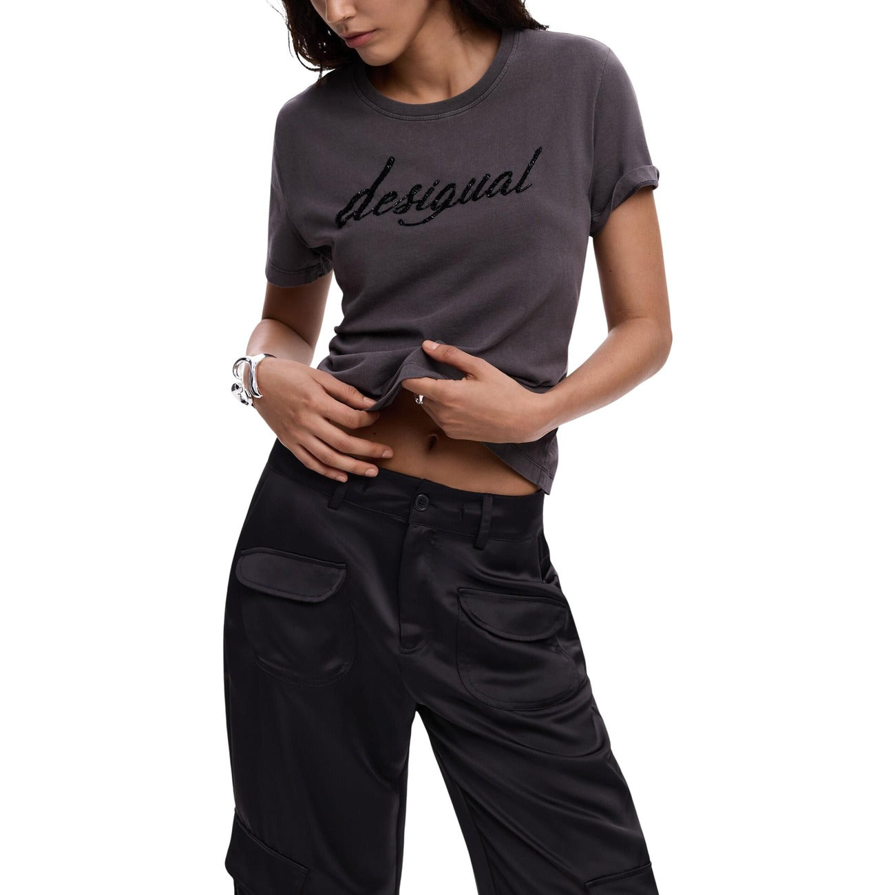 Desigual T-Shirt Damen Rosa