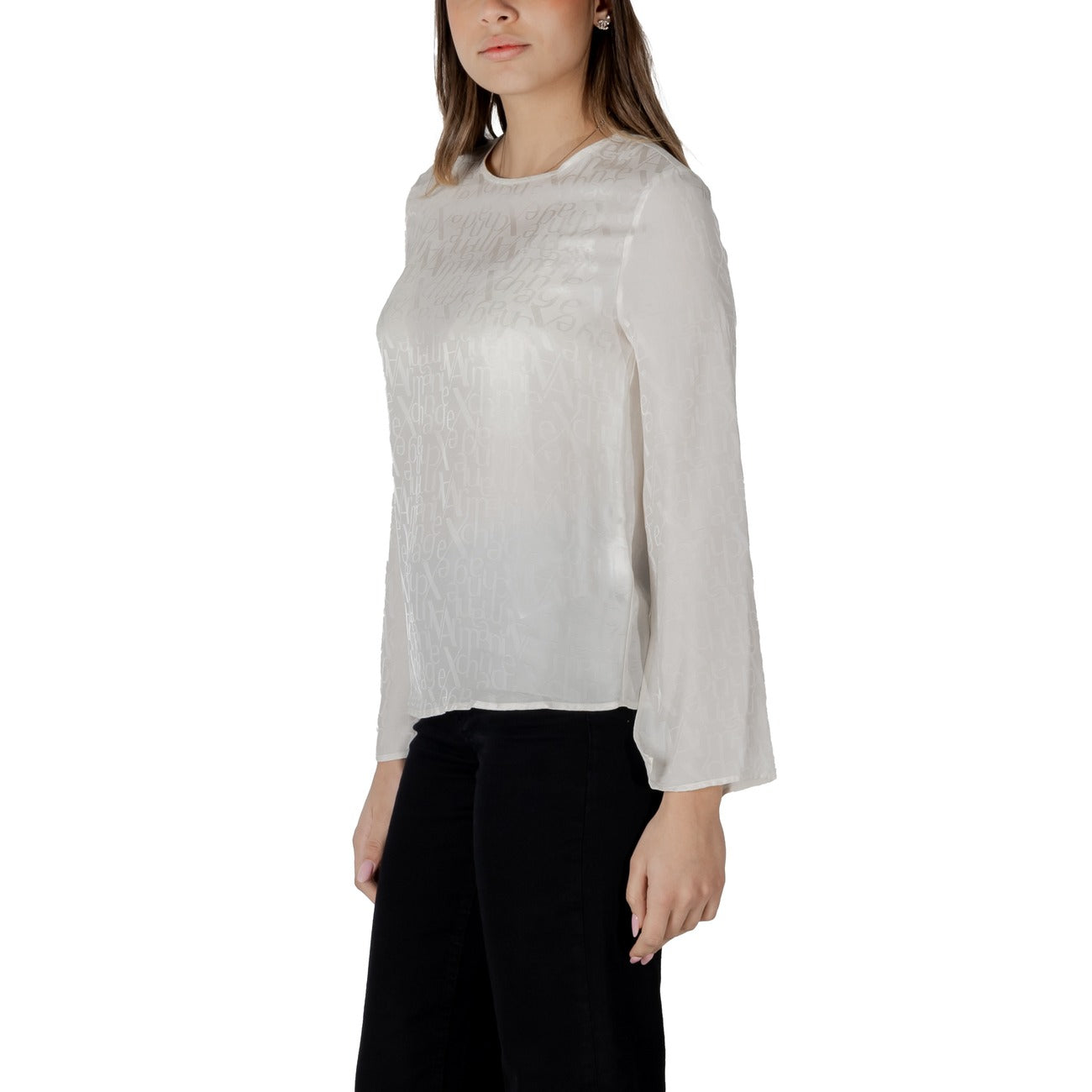 Armani Exchange Bloes Dames Beige