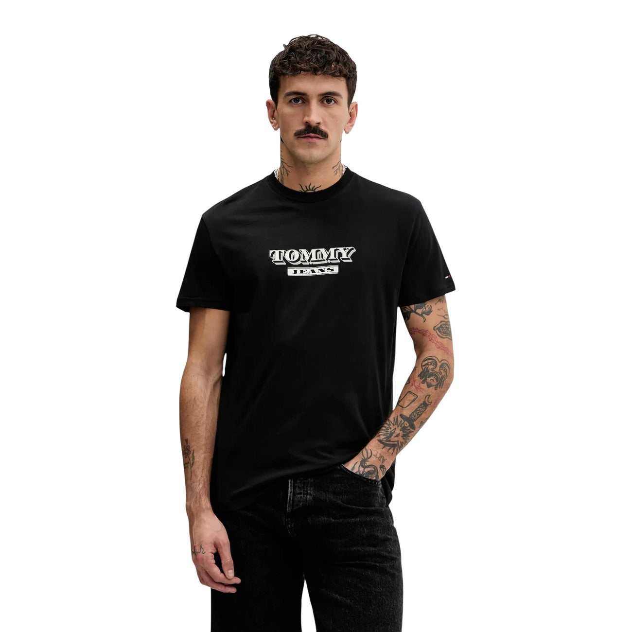 Tommy Hilfiger Jeans T-shirt Men Black #2469627