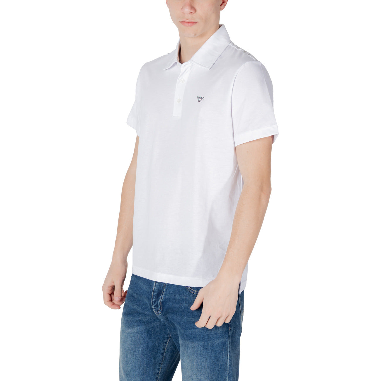 Emporio Armani Underwear Polo Top Heren Wit #2419123