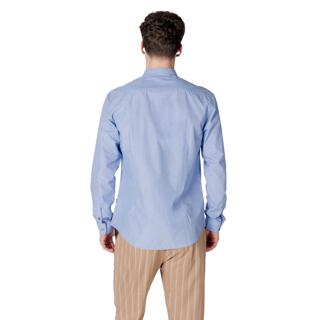 Gianni Lupo Shirt Heren Lichtblauw