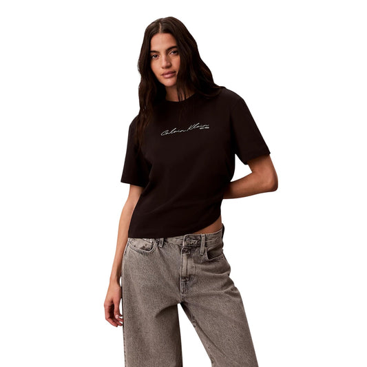 Calvin Klein Jeans T-Shirt Damen Weiß