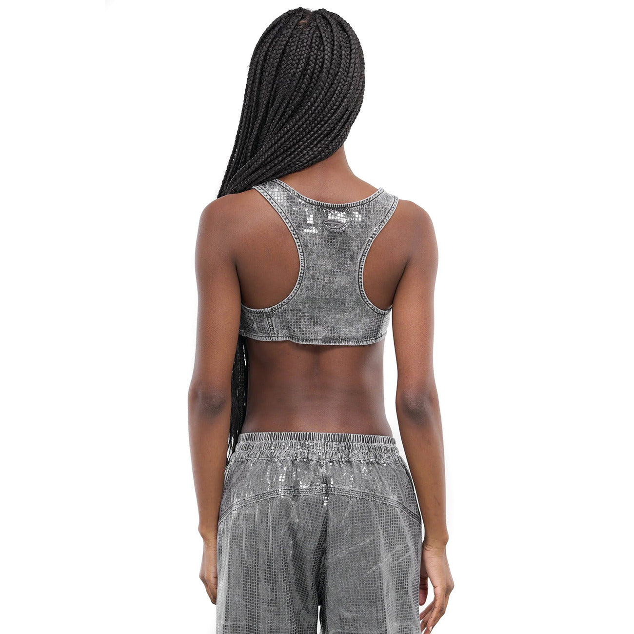 Diesel Top Dames Grijs