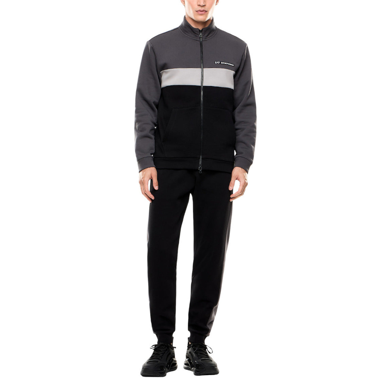 Ea7 Trainingsanzug Herren Schwarz