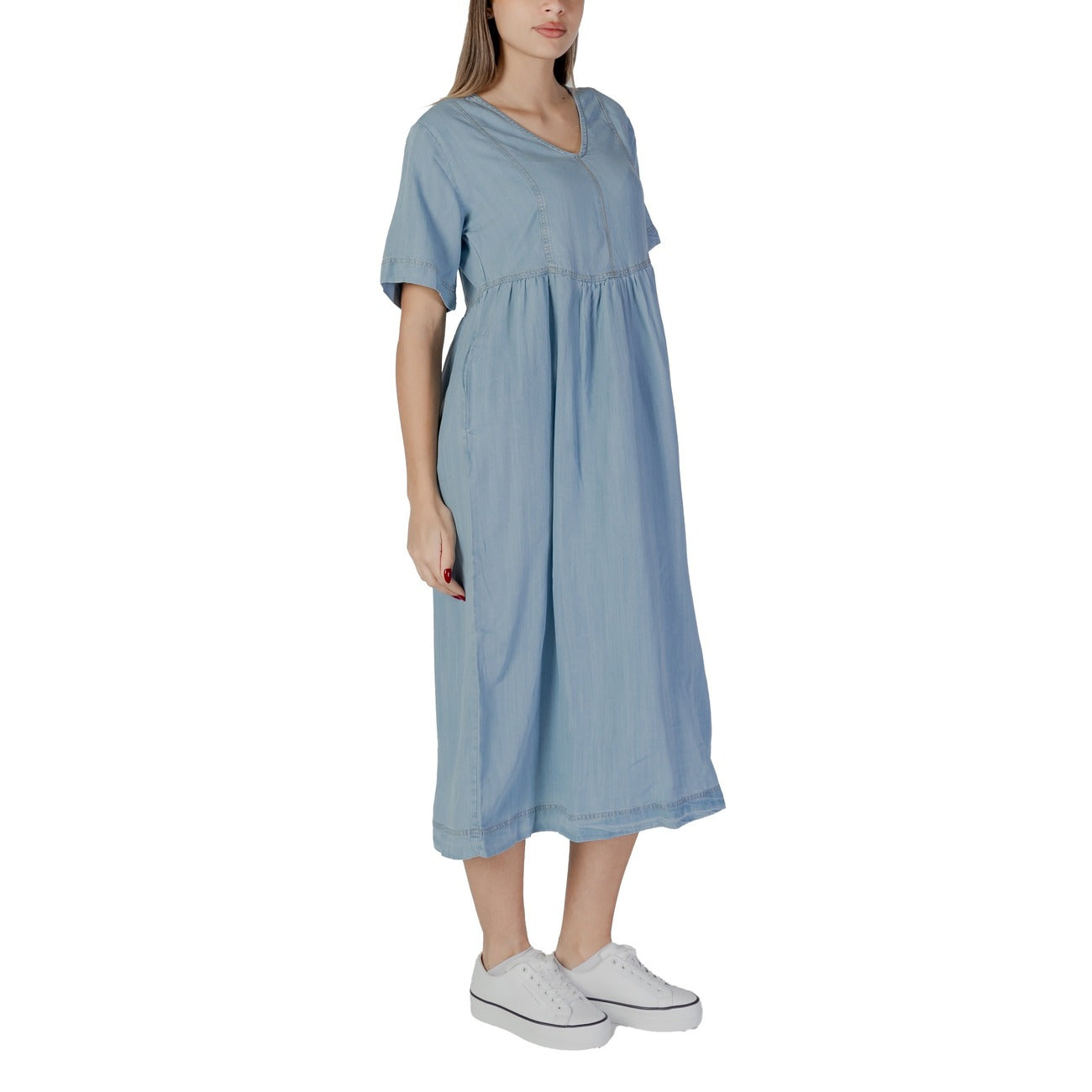 B.young Kleid Damen Hellblau