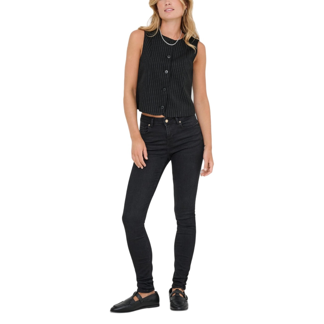 Only Gilet Dames Zwart #2436379