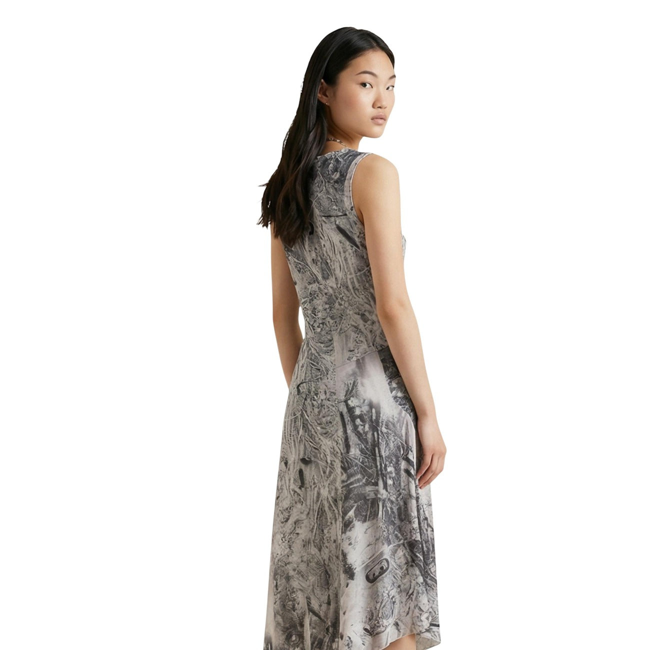 Desigual Kleid Damen Grau