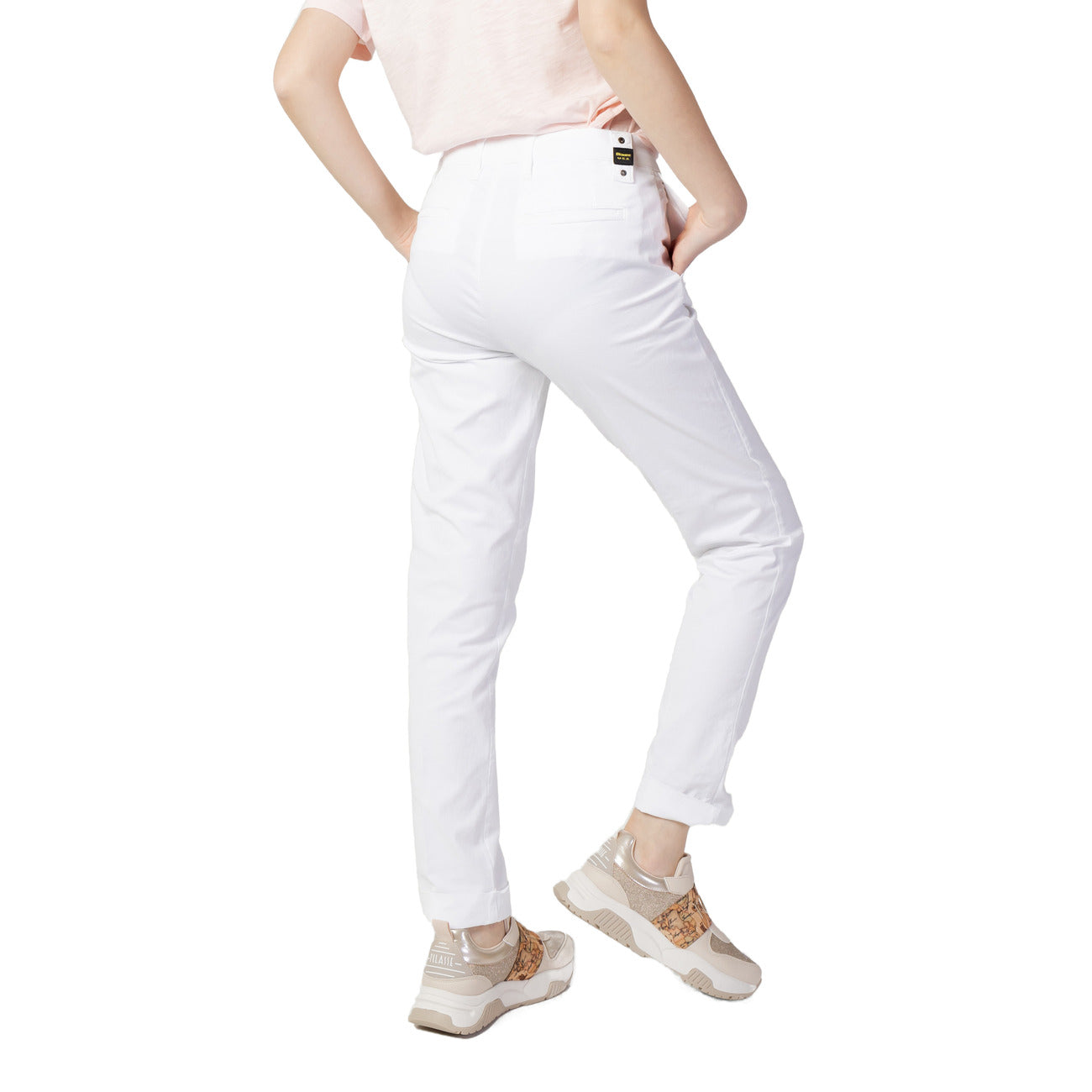 Blauer Broek Dames Wit