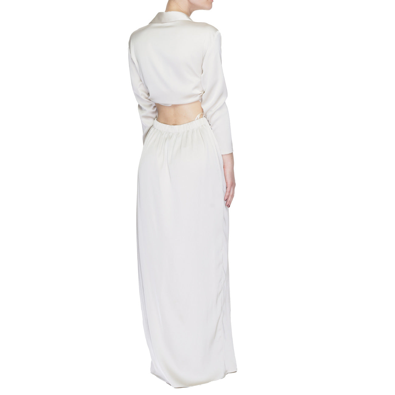 Sandro Ferrone Jurk Dames Beige