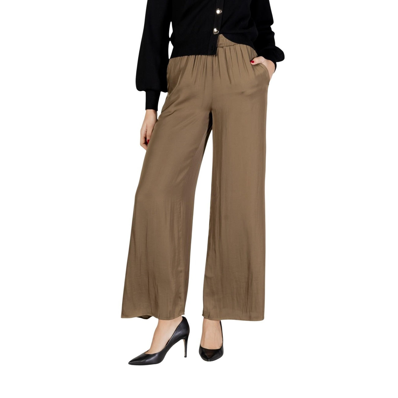 Morgan De Toi Broek Dames Groen