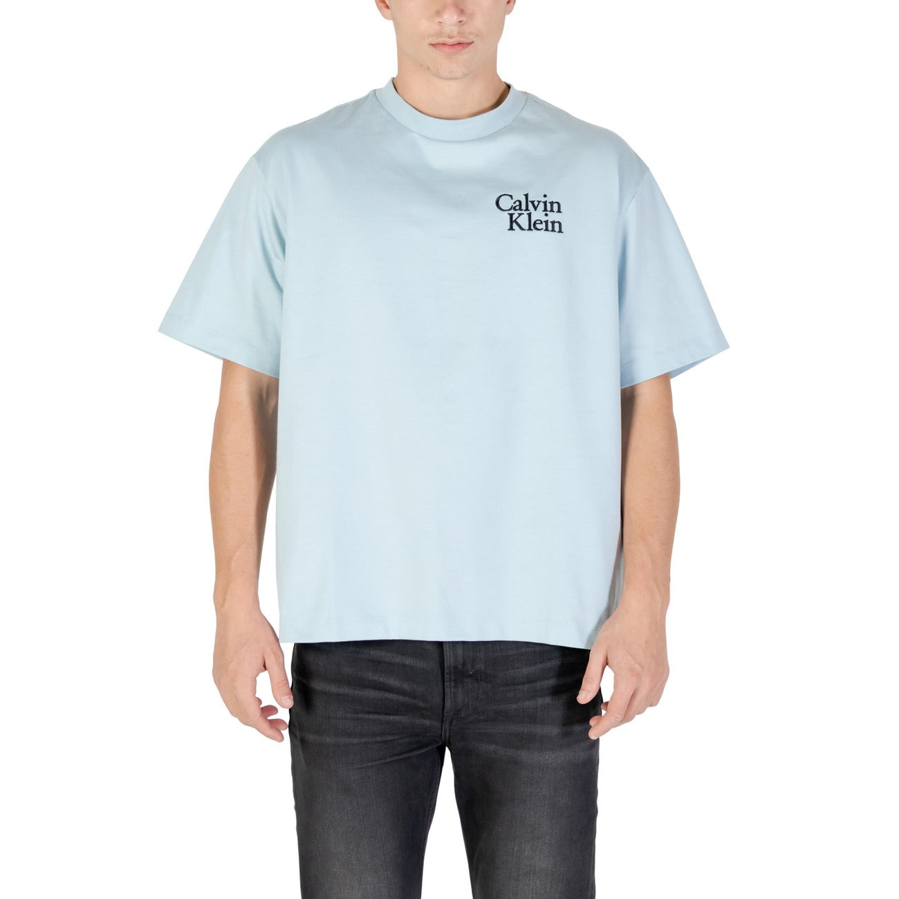 Calvin Klein Jeans T-Shirt Herren Hellblau #2446417