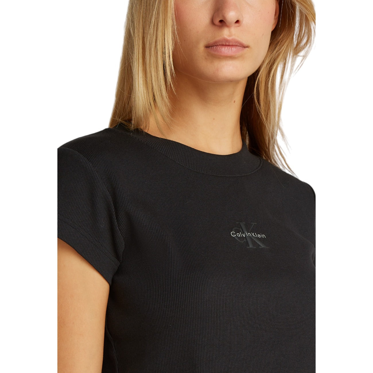 Calvin Klein Jeans T-shirt Dames Zwart #2465919