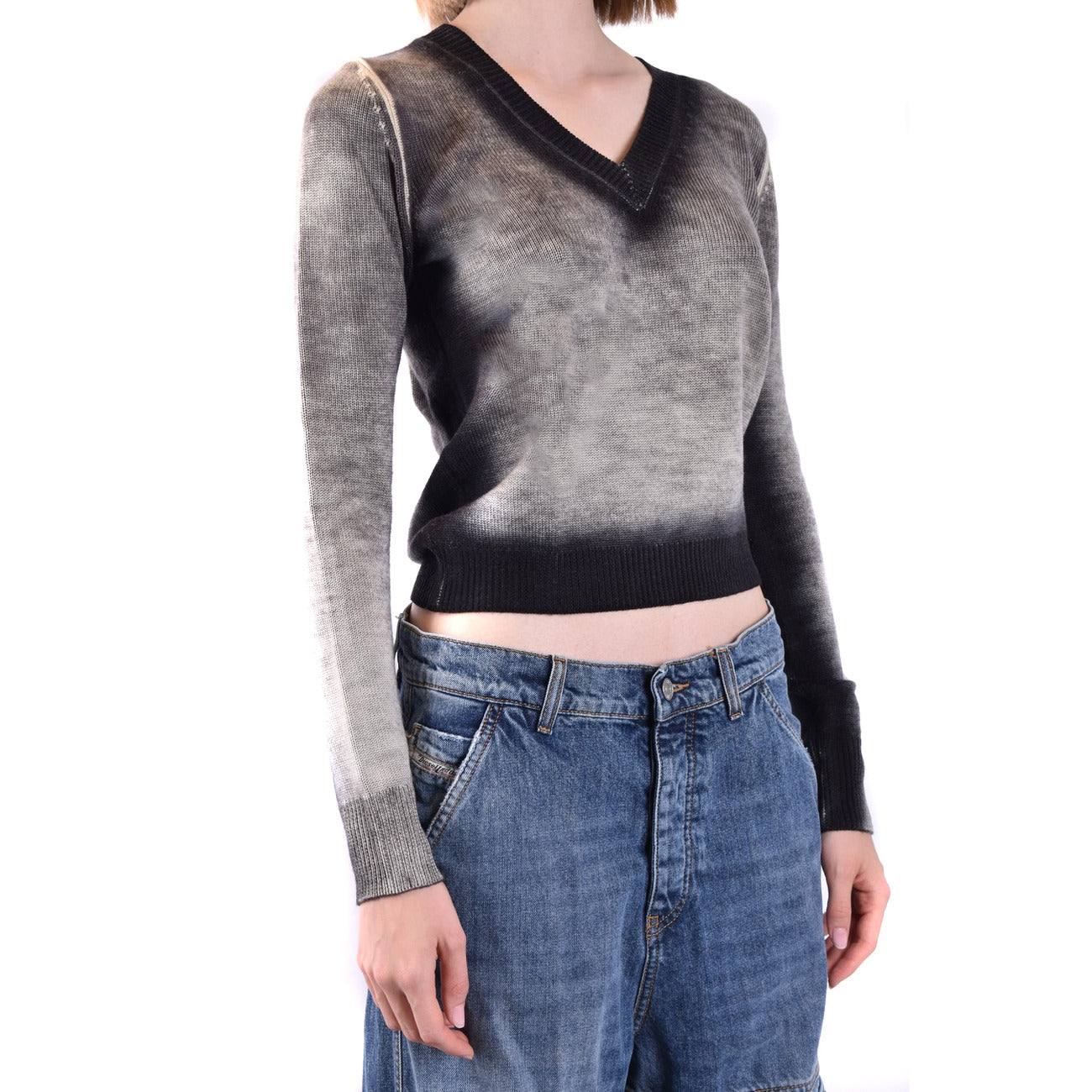 Diesel Breimode Dames Grijs