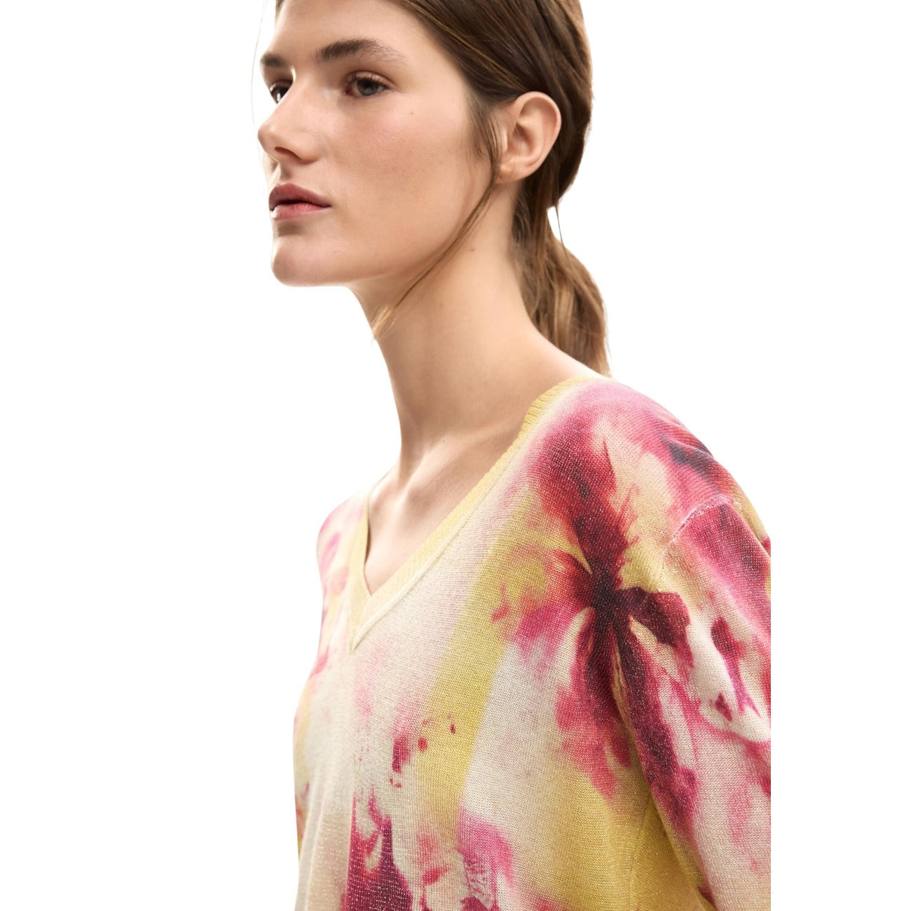 Desigual Strickmode Damen Rosa #2453023