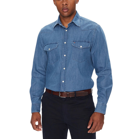 Tommy Hilfiger Shirt Herren Hellblau #2441567