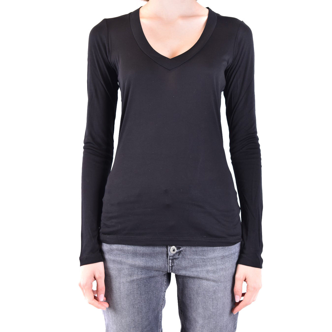 Dondup T-shirt Dames Zwart #2429293