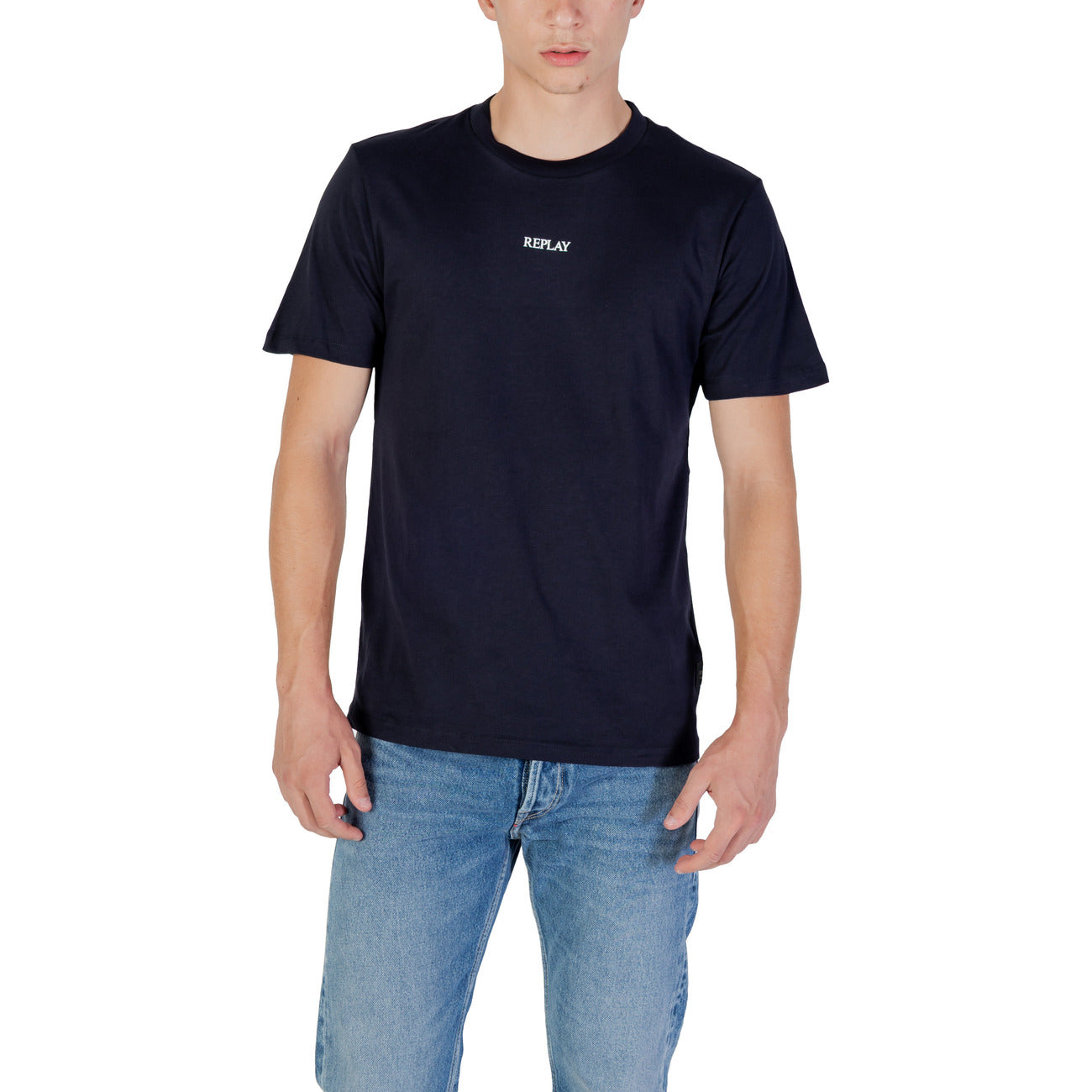 Replay T-shirt Heren Blauw #2442674