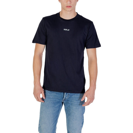 Replay T-shirt Heren Blauw #2442674