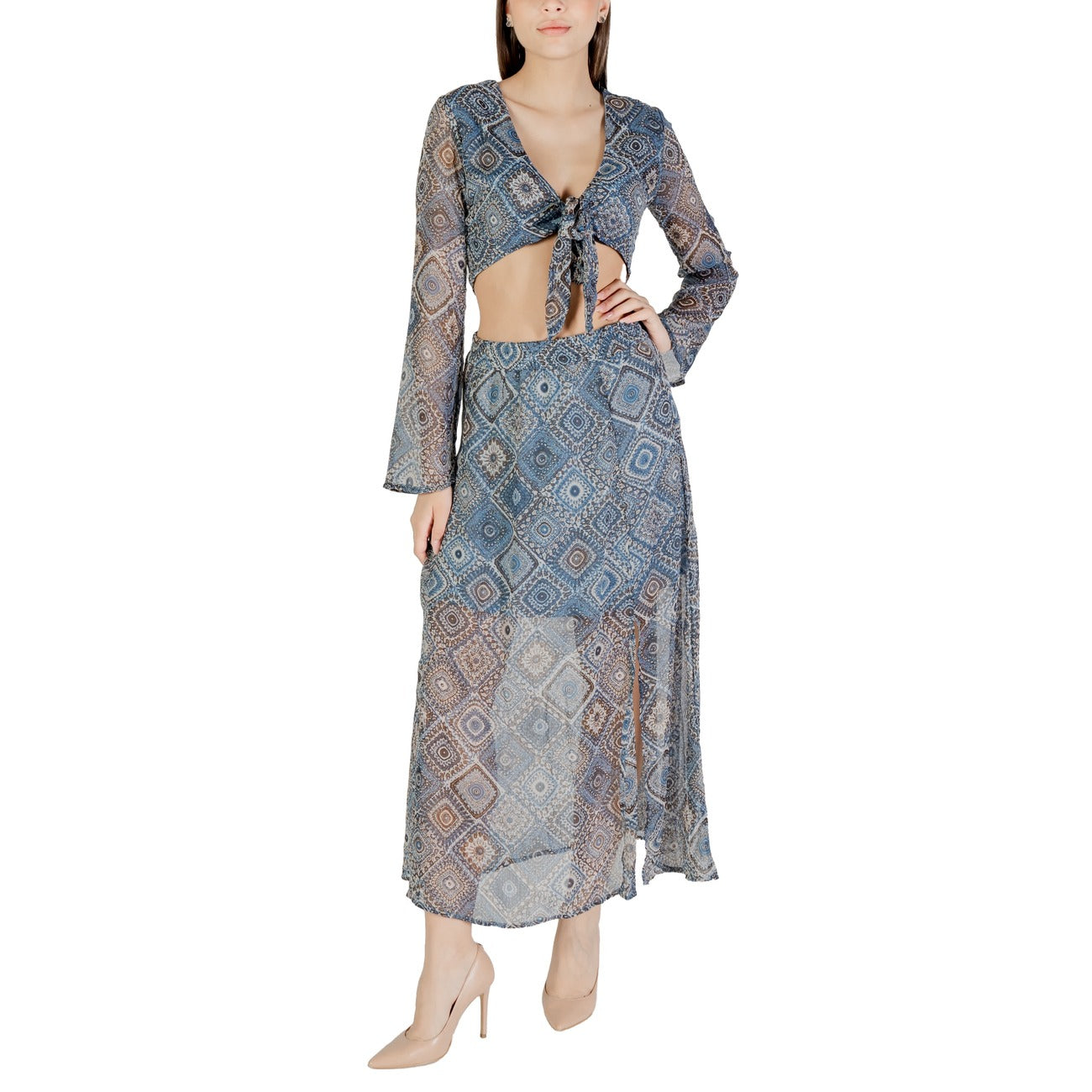 Only Top Dames Blauw