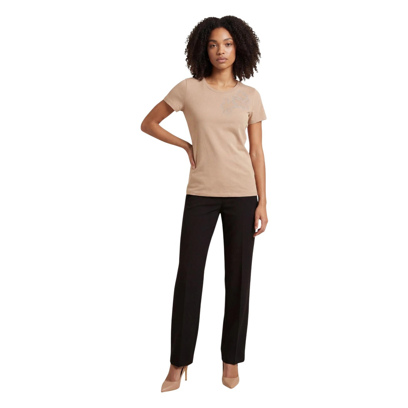 Liu Jo T-shirt Dames Beige