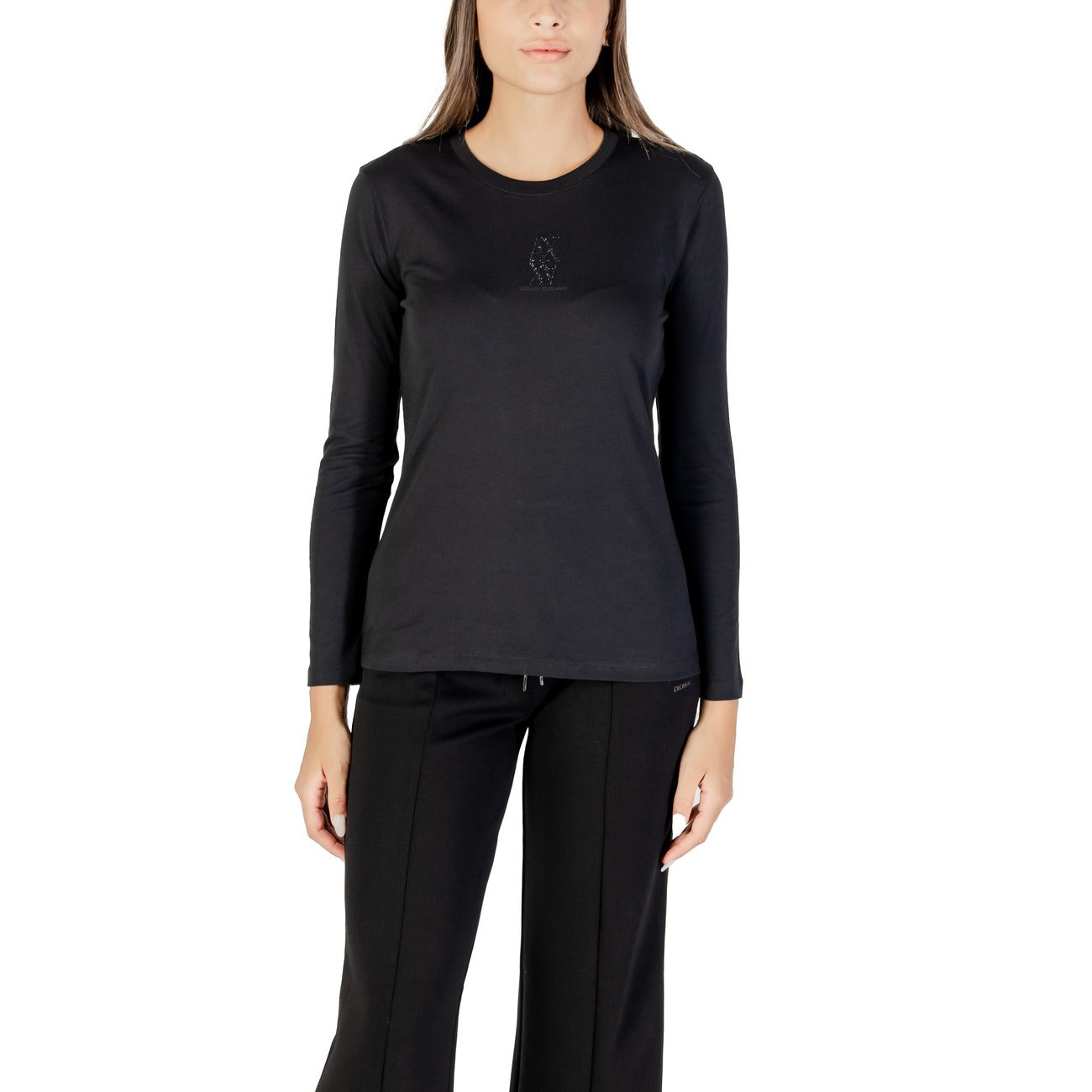Armani Exchange T-shirt Dames Zwart #2430388