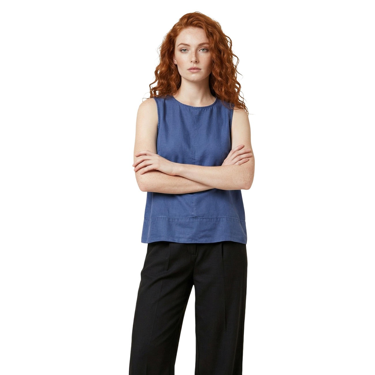 Only Bluse Damen Blau