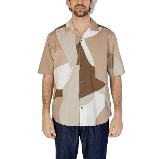 Only & Sons Shirt Heren Bruin